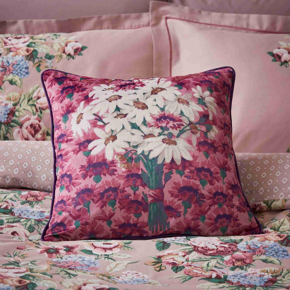 Mirfield Cushion by Laura Ashley in Mulberry Purple45x45cm – image 1