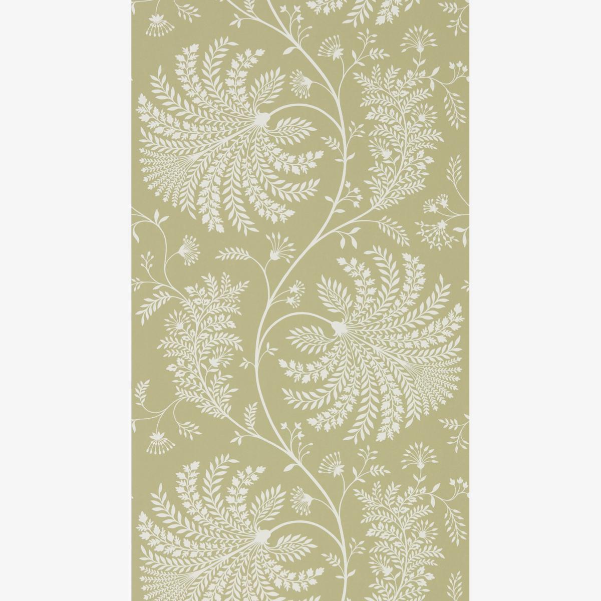 Mapperton Wallpaper 216340 by Sanderson in Garden Green CreamRoll
