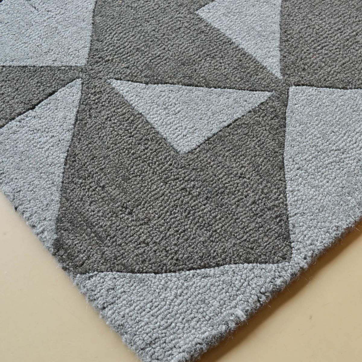 Estella Origami Rugs 89015 in Grey by Brink and Campman – image 2