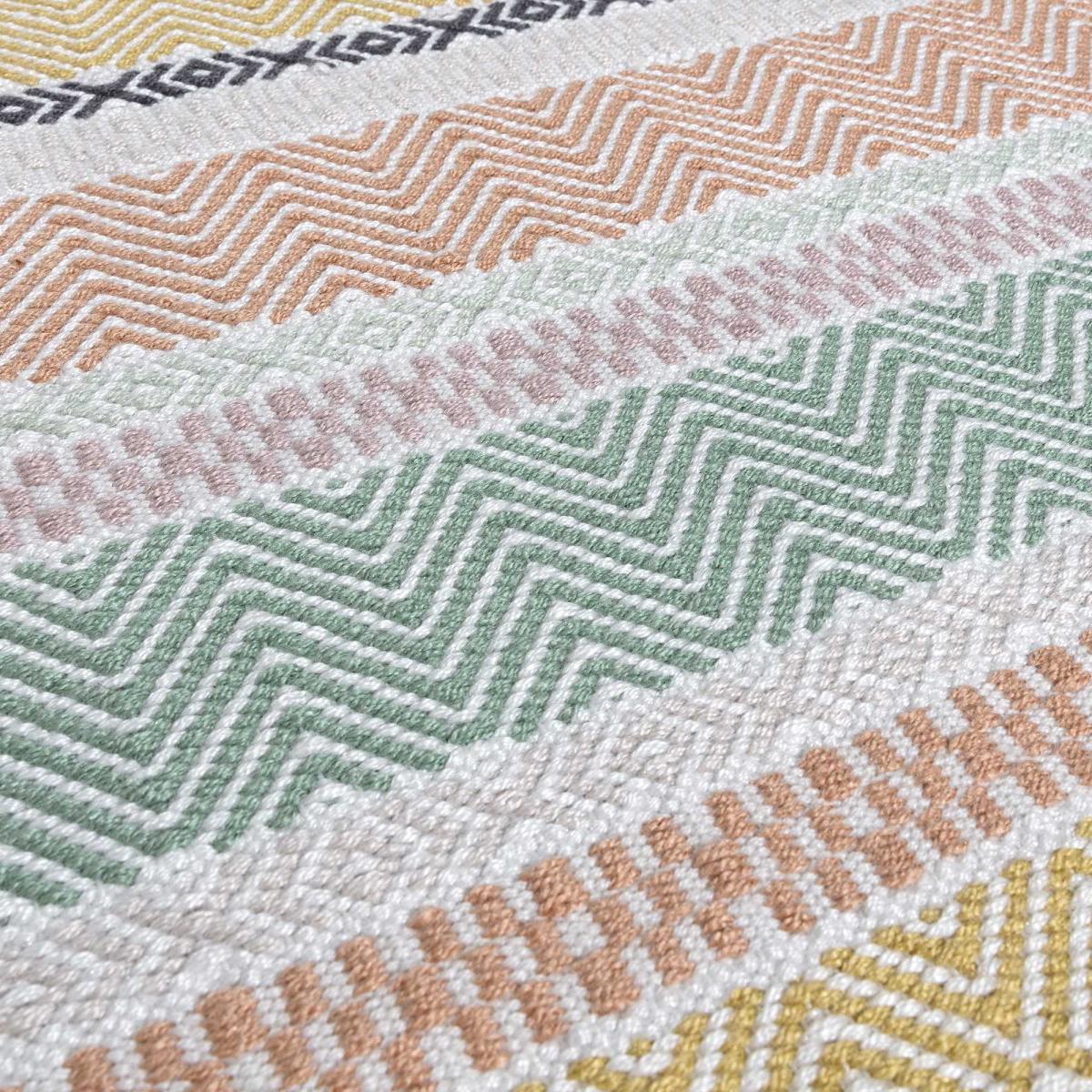 Boardwalk Stripe Indoor Outdoor Rugs in Pastel Multi 120x170cm – image 4