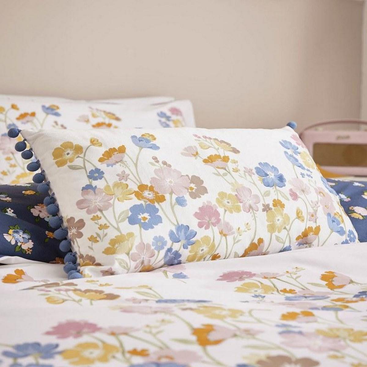Park Meadow Floral Cotton Bedding by Cath Kidston in Multi 75x50cm – image 3