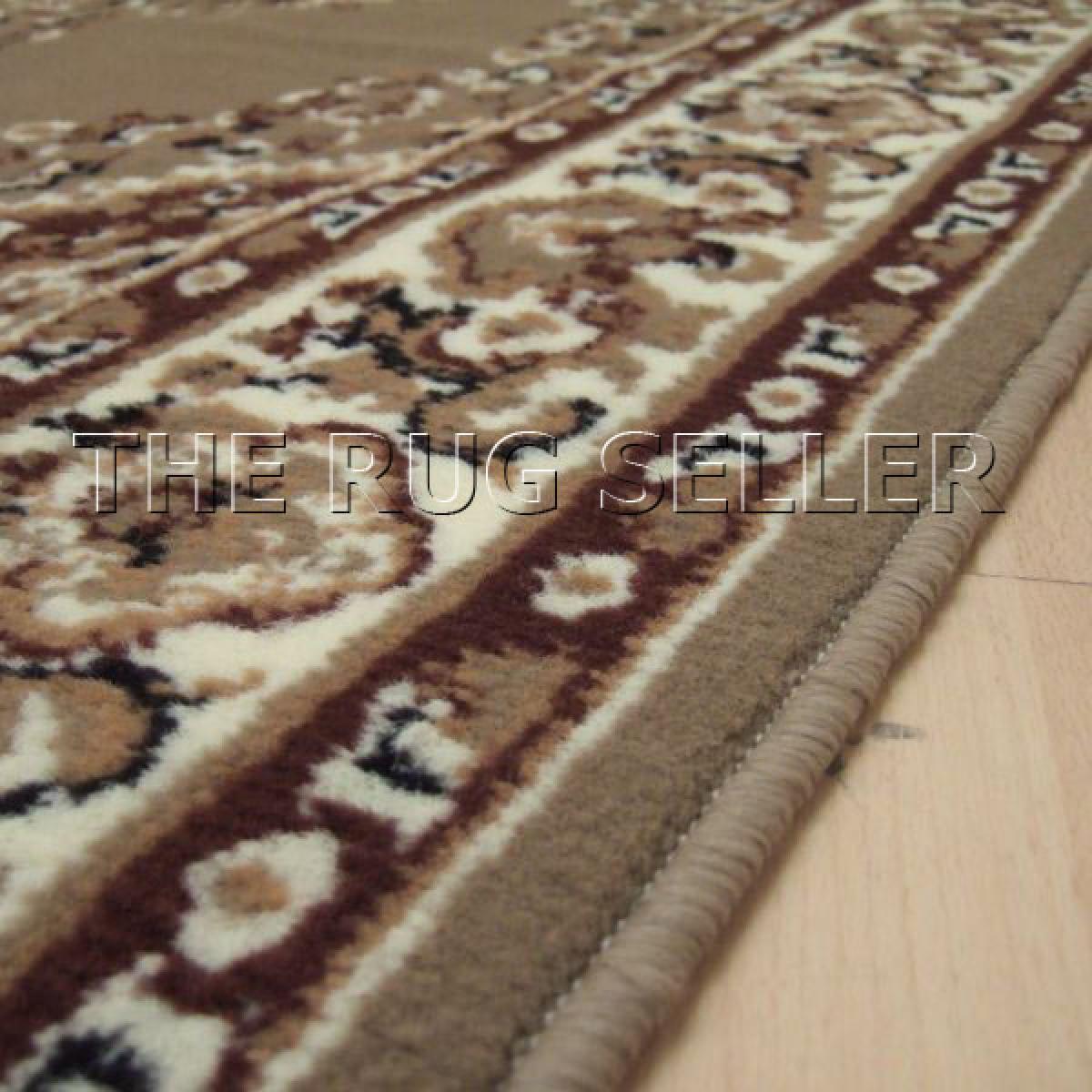 Keshan Rugs 112 J Beige Aubusson – image 1
