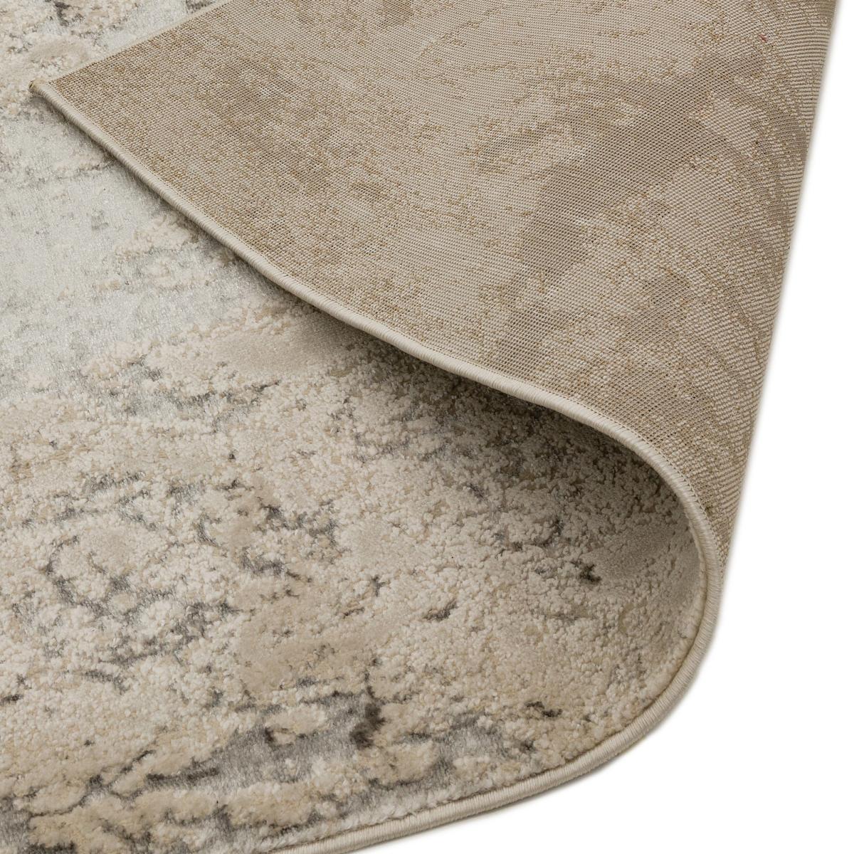 Aurora Solar AU03 Marble Runner Rugs in Metallic Silver Grey&nbsp;66x240cm – image 3