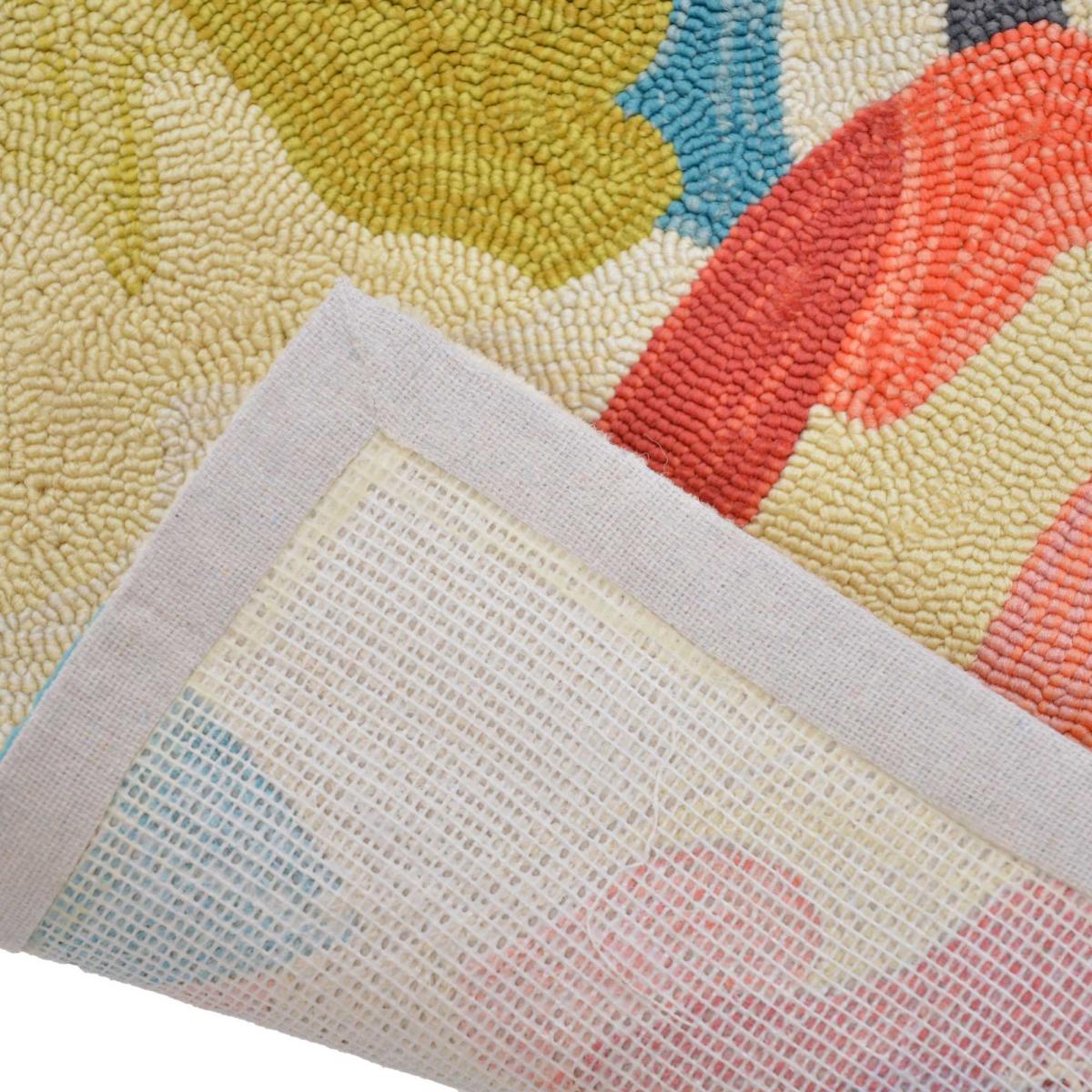 Verdaccio Outdoor Floral Rugs 442802 in Coral by Harlequin 200x280cm – image 4
