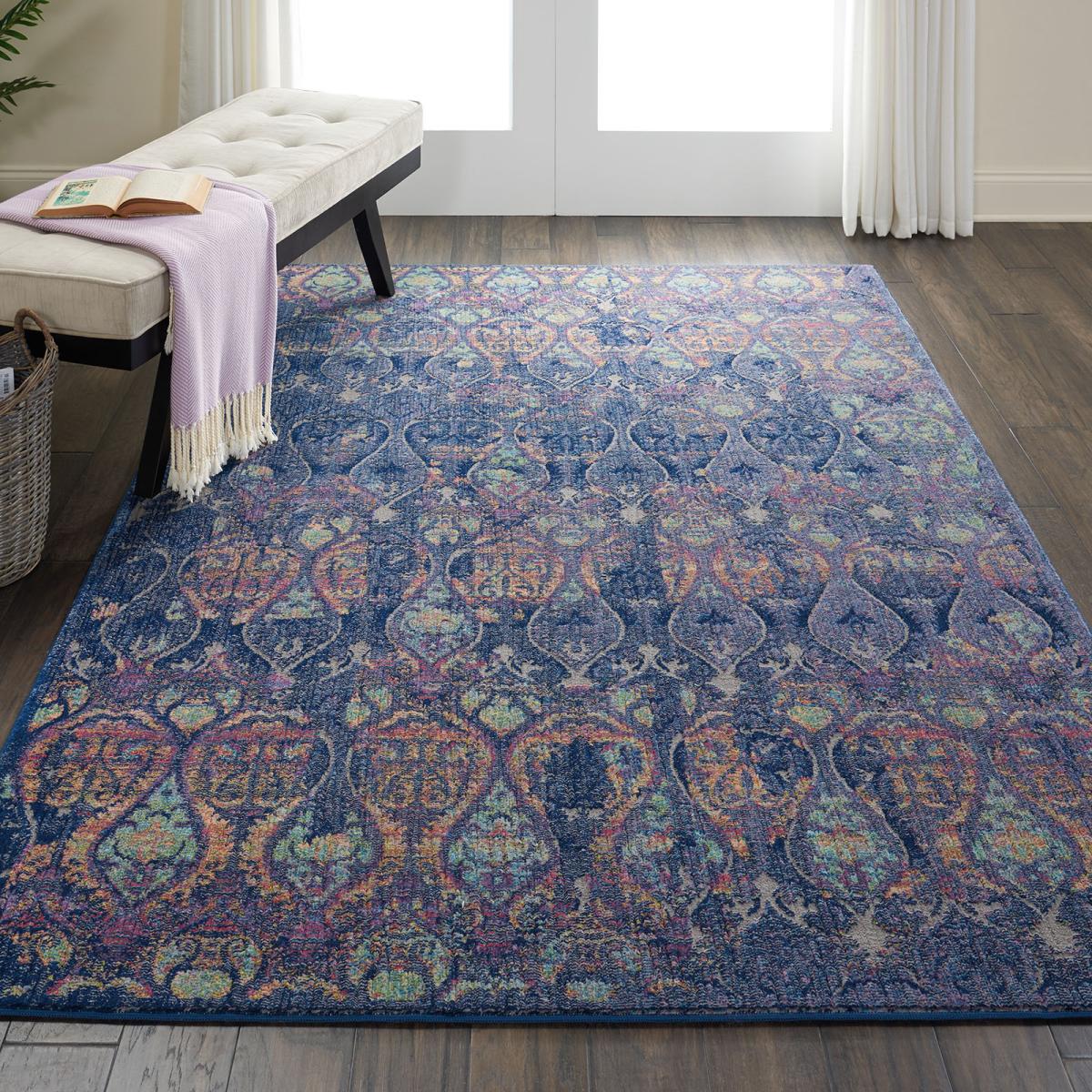 Ankara Global Traditional Persian Rugs ANR08 in Navy Blue 239x300cm – image 1