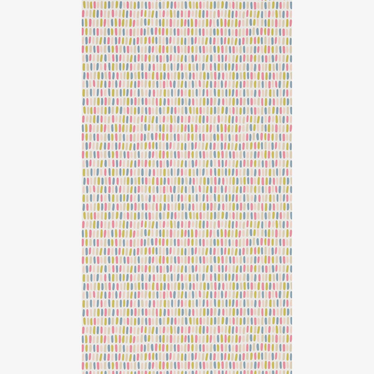 Tikku Wallpaper 111530 by Scion in Blush Rhubarb Dijon Roll