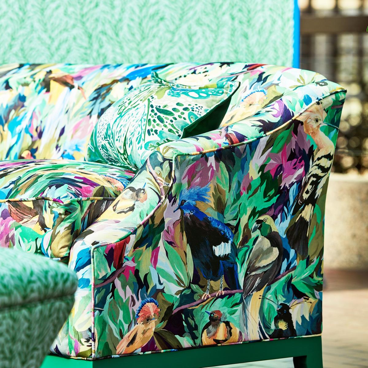 Atoll Wallpaper 112769 by Harlequin in Seaglass Emerald Roll – image 2