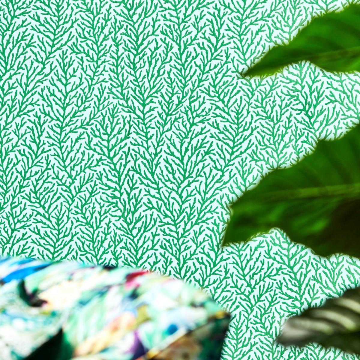 Atoll Wallpaper 112769 by Harlequin in Seaglass Emerald Roll – image 1