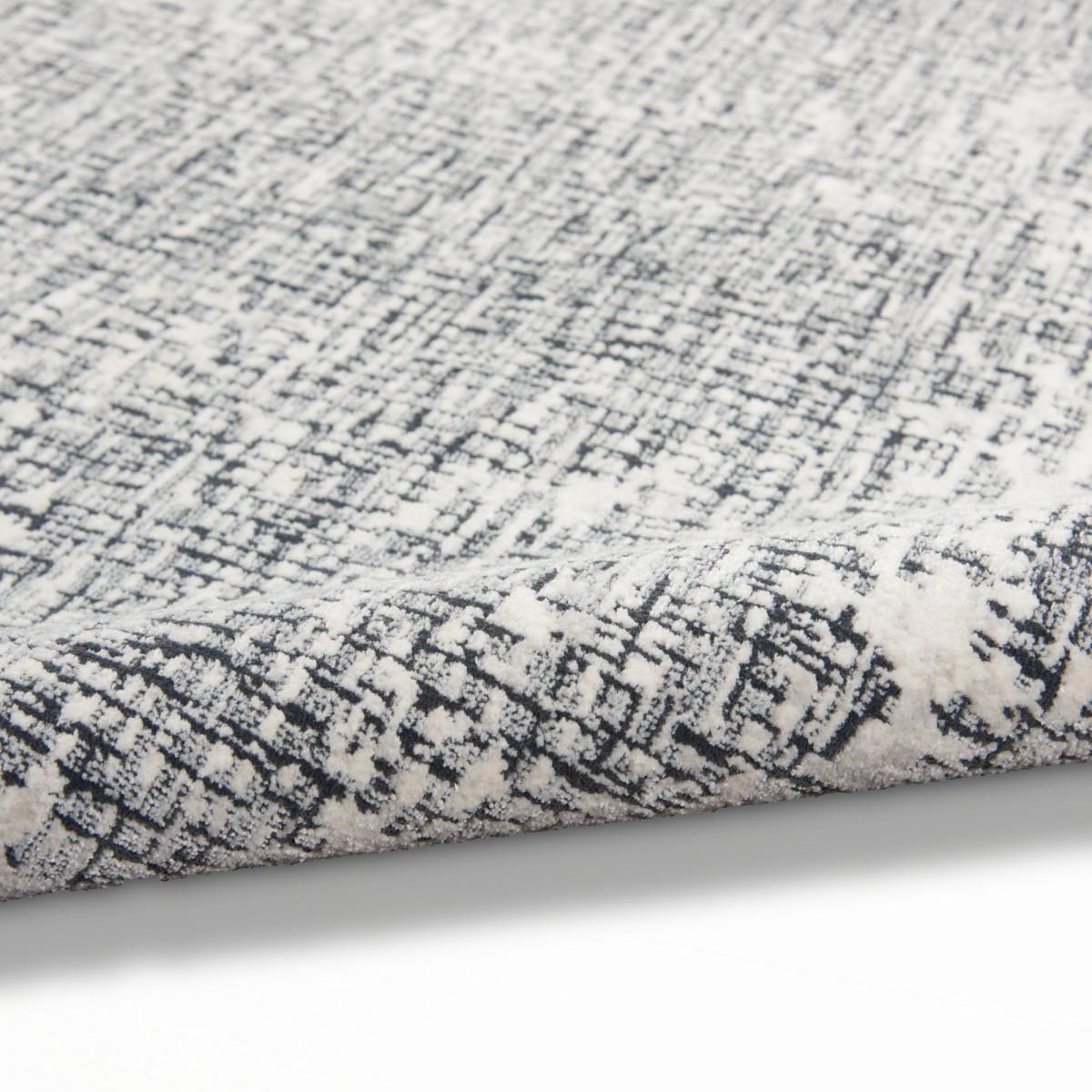 Calvin Klein Vapor Designer Abstract Rugs CK971 Ivory Black – image 2