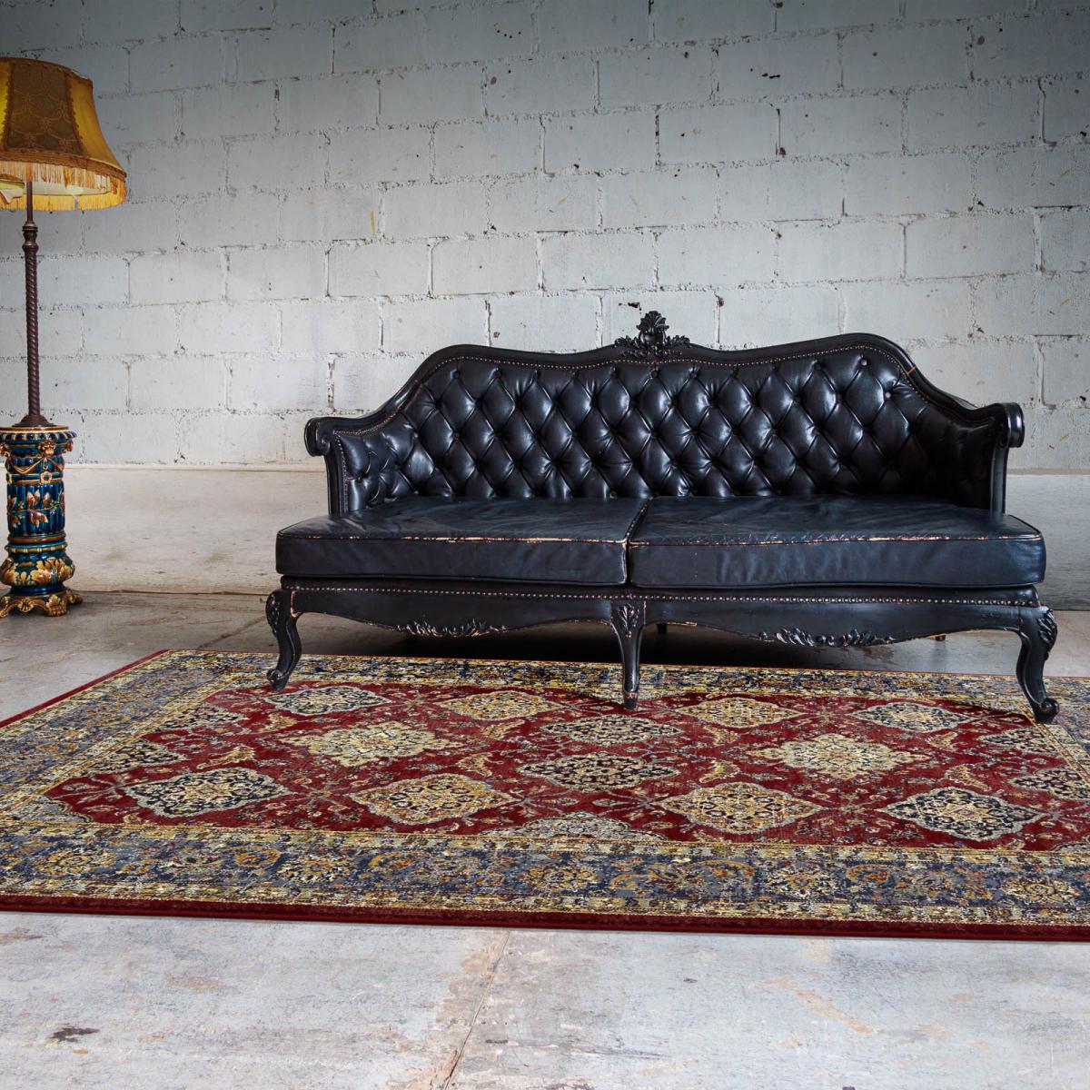 Da Vinci Traditional Medallion 57163 1454 Rugs in Red 160x230cm – image 2