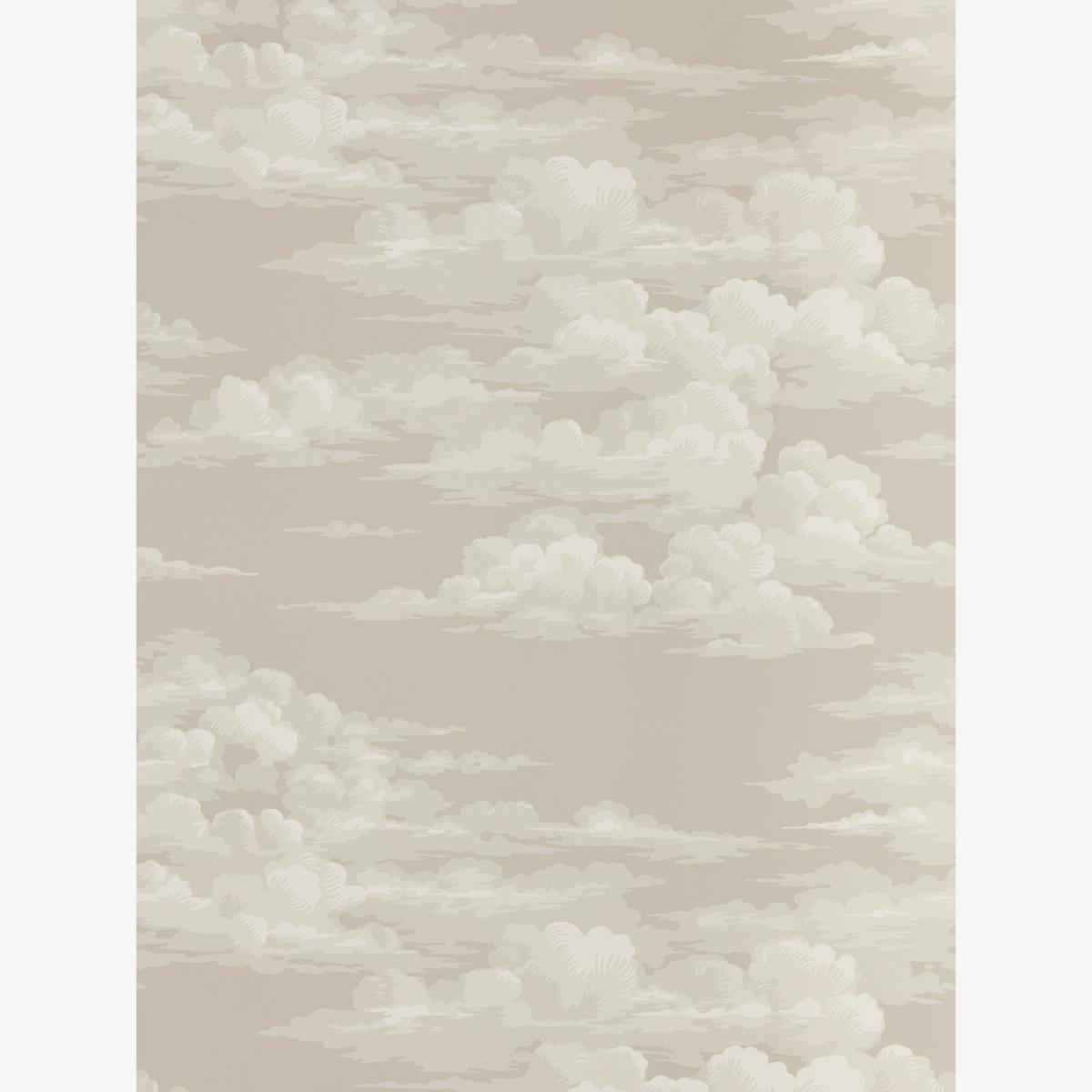 Silvi Clouds Wallpaper 216600 by Sanderson in Cloud Grey Roll