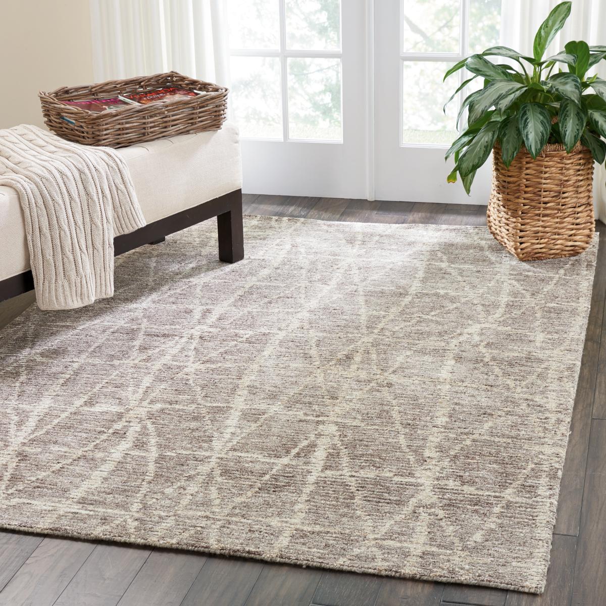 Ellora Rugs ELL02 in Sand by Nourison 236x297cm – image 1