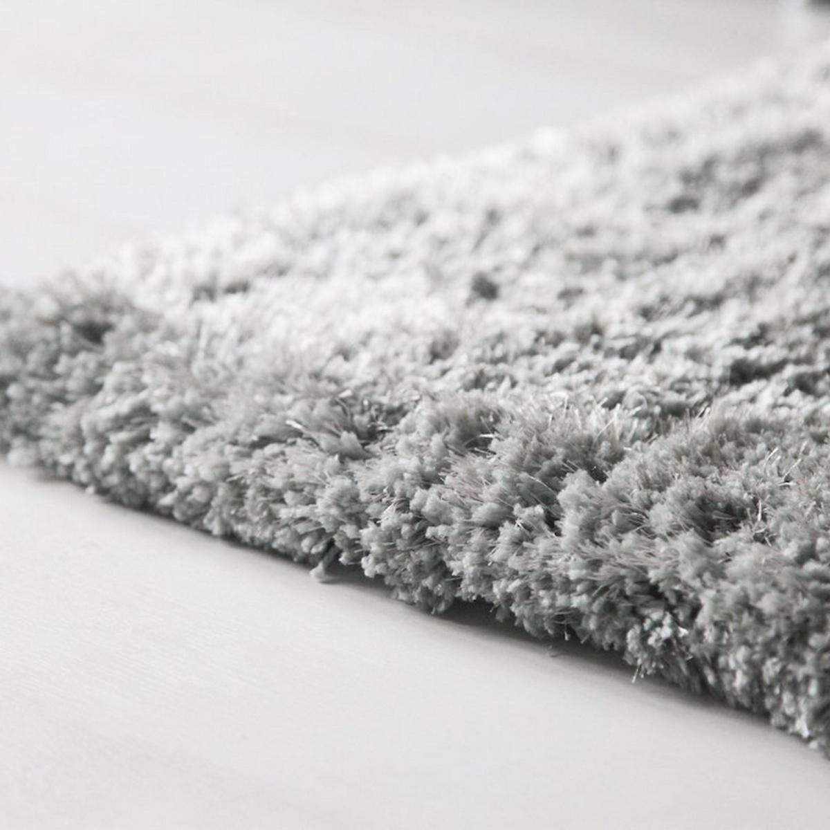 Aruba Shaggy Rugs in Silver – image 2