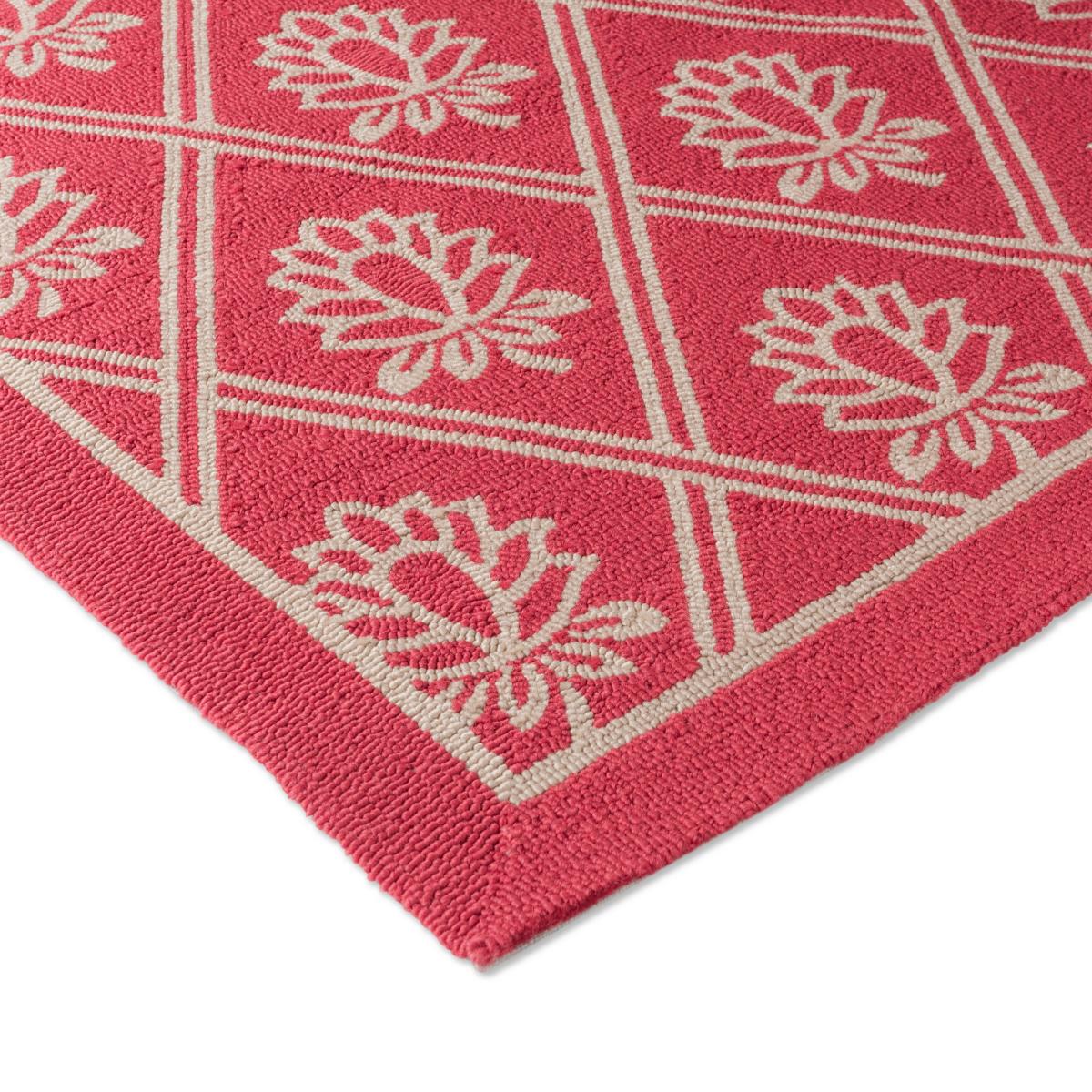 Porchester 480200 Indoor Outdoor Rug by Laura Ashley in Poppy Red 140x200cm – image 3