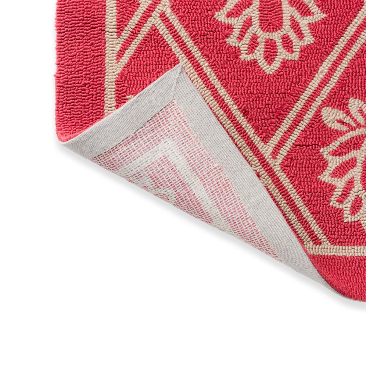Porchester 480200 Indoor Outdoor Rug by Laura Ashley in Poppy Red 140x200cm – image 4