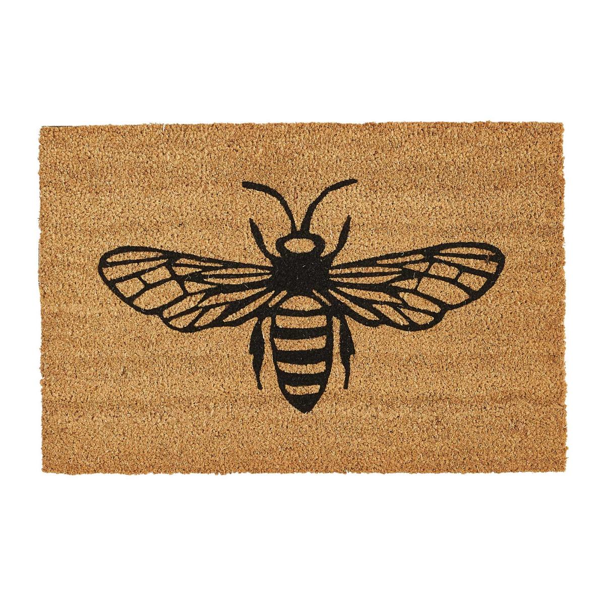 Bee Coir Doormats in Natural40x60cm – image 3