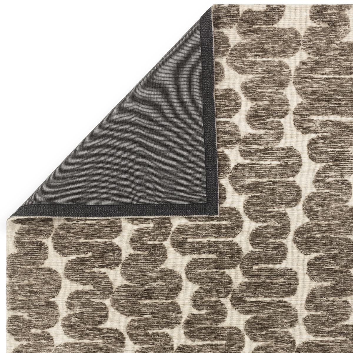 Mason Wave Modern Geometric Rugs in Brown Cream White160x230cm – image 4