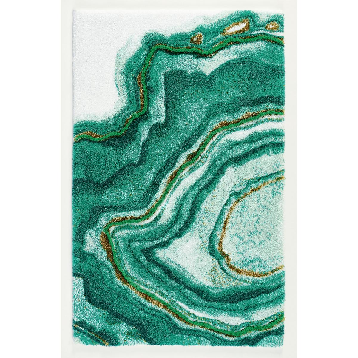 Agatha 800 Marble Bath Mat in Gold by Designer Abyss & Habidecor 60x100cm – image 5