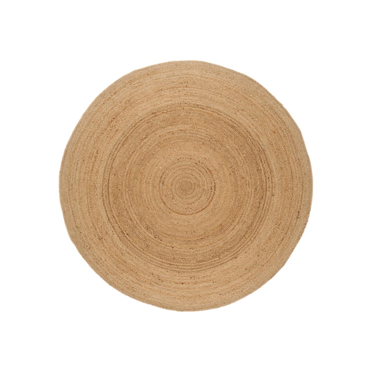Faro Circular Jute Rugs in Natural