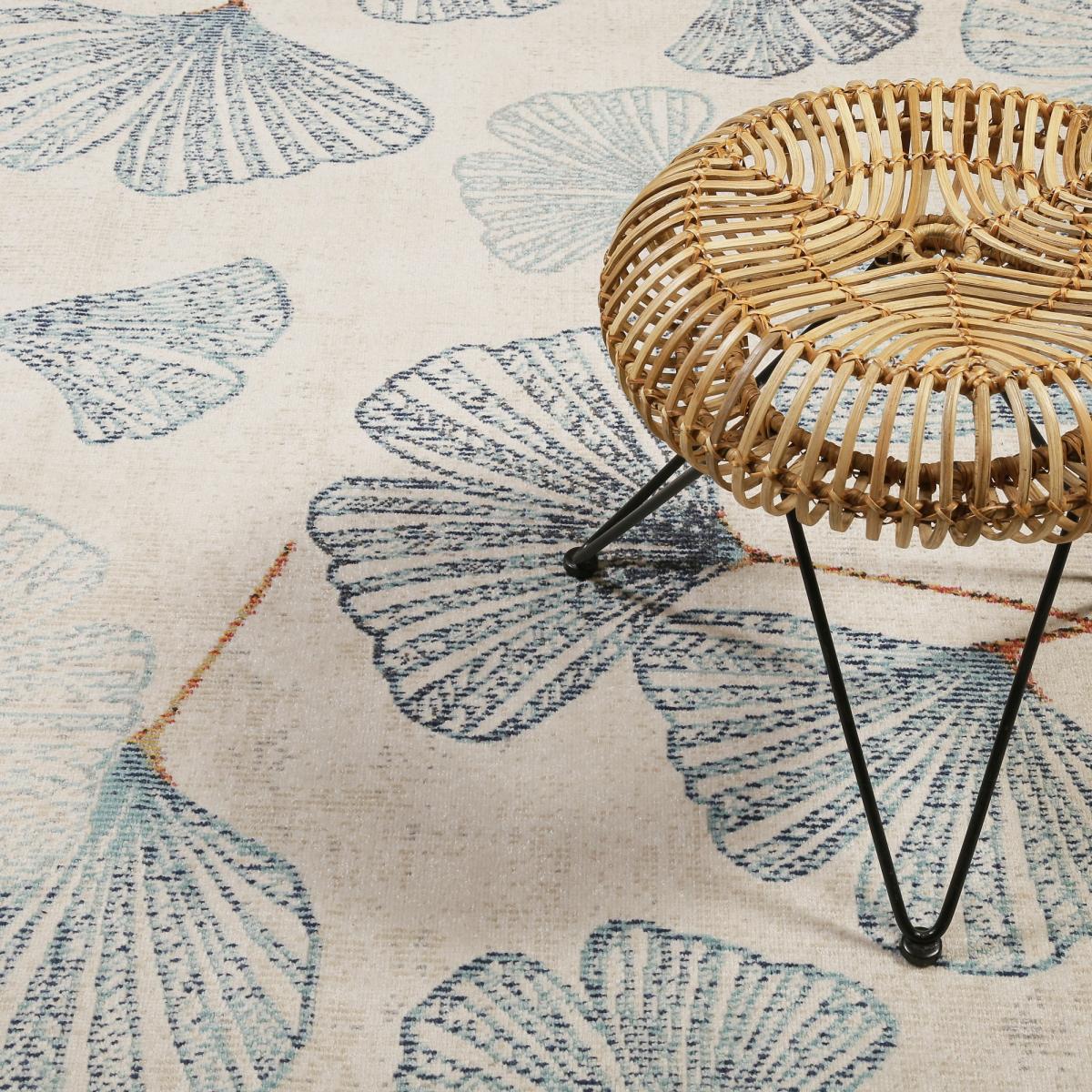 Rivera 20088 030 Botanical Leaf Outdoor Rugs in Beige – image 2