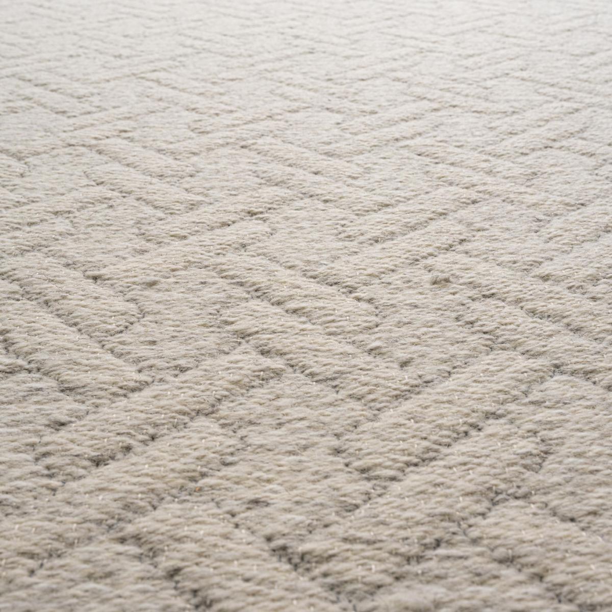 High Line Geometric Wool Rugs 99031 6015 in Cream240x330cm – image 4