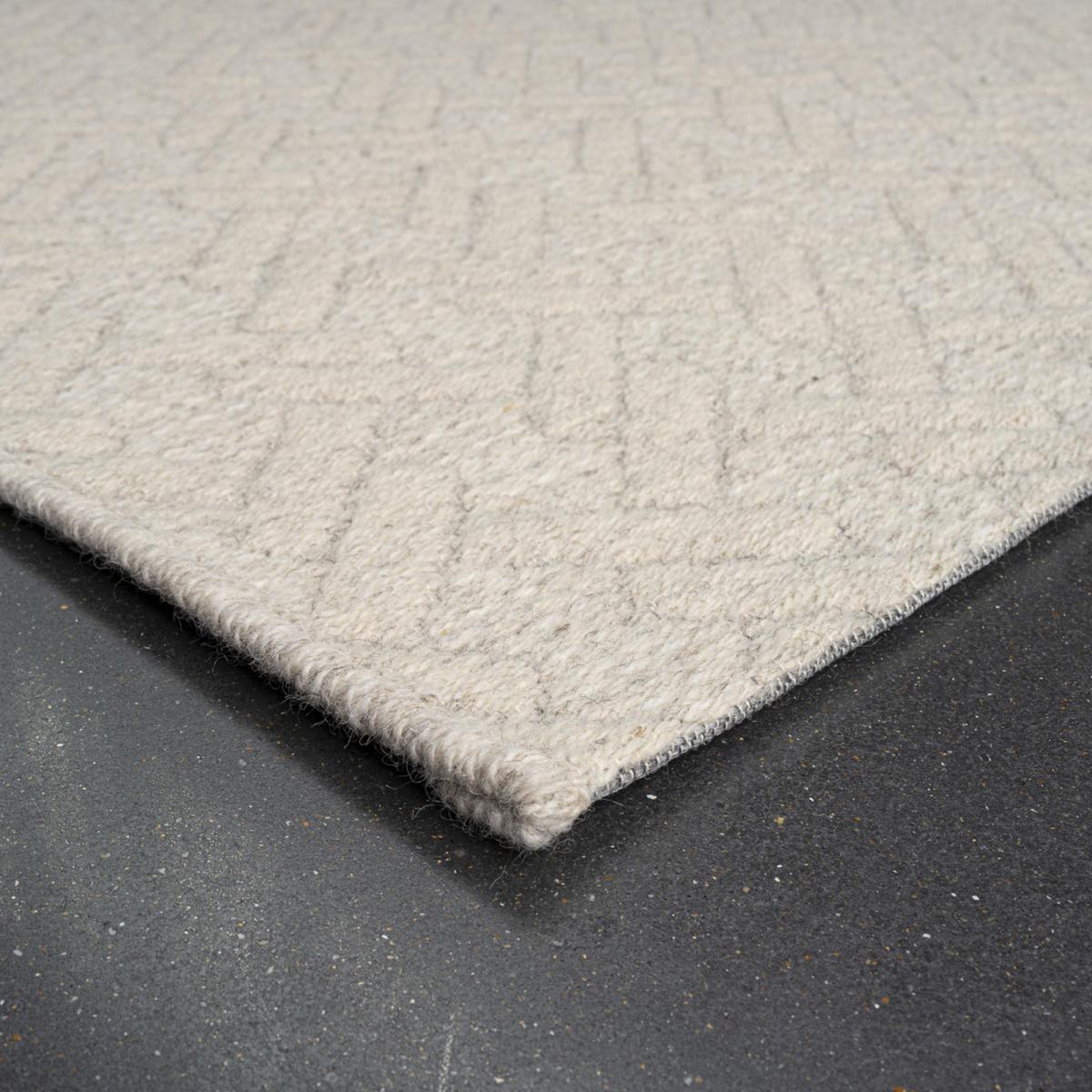 High Line Geometric Wool Rugs 99031 6015 in Cream240x330cm – image 5