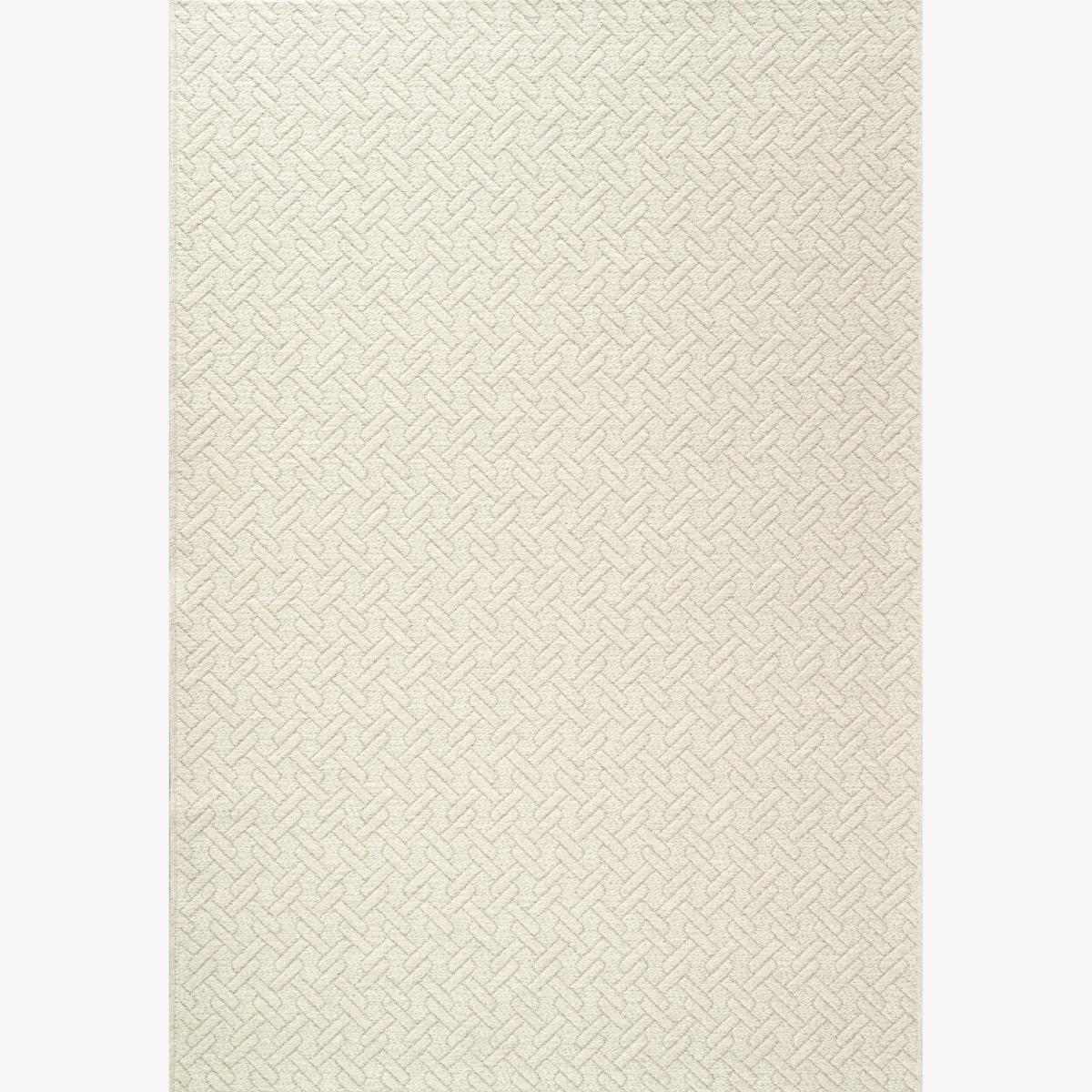 High Line Geometric Wool Rugs 99031 6015 in Cream240x330cm – image 1