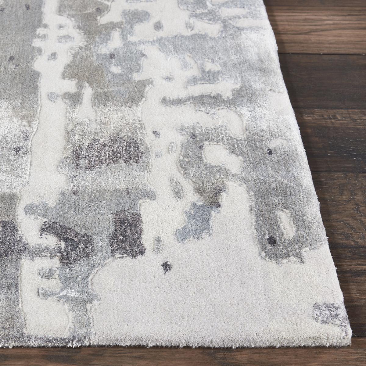 Prismatic Modern Abstract Rugs in PRS12 Charcoal Grey by Nourison 259x351cm – image 2