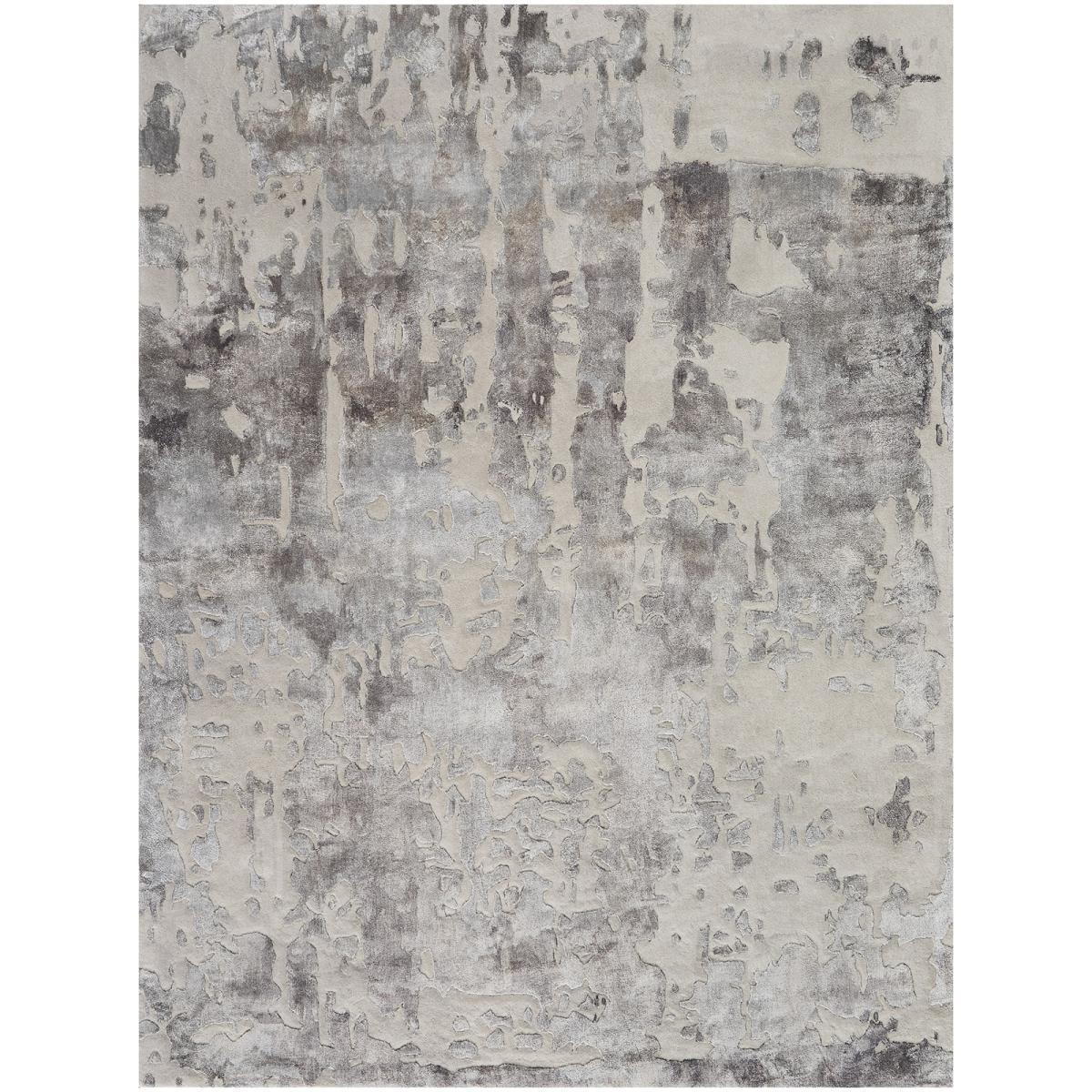 Prismatic Modern Abstract Rugs in PRS12 Charcoal Grey by Nourison 259x351cm – image 5