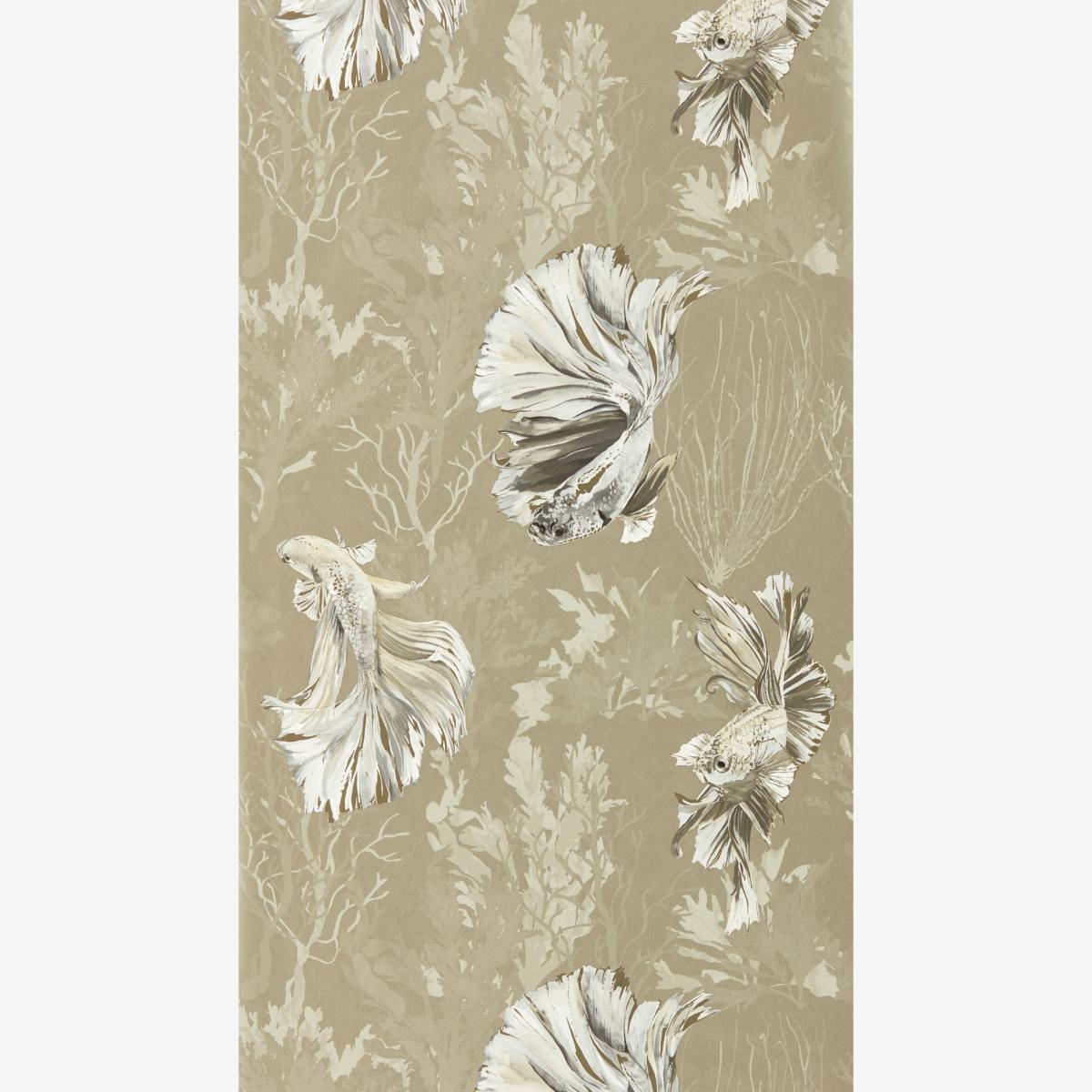 Halfmoon Wallpaper 112765 by Harlequin in Gilver Tranquility Roll