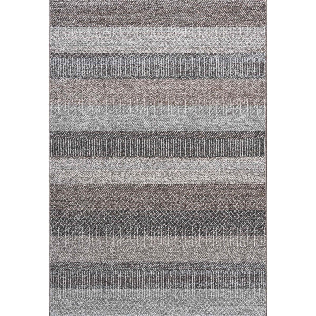 Liberty Geometric Striped Modern Rugs 34105 1262 in Pink240x340cm – image 5