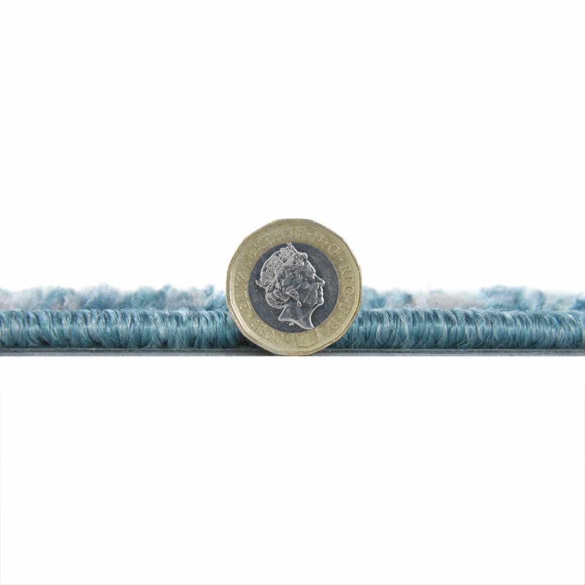 Manhattan 709 B in Distressed Modern Teal Blue 80x150cm – image 4