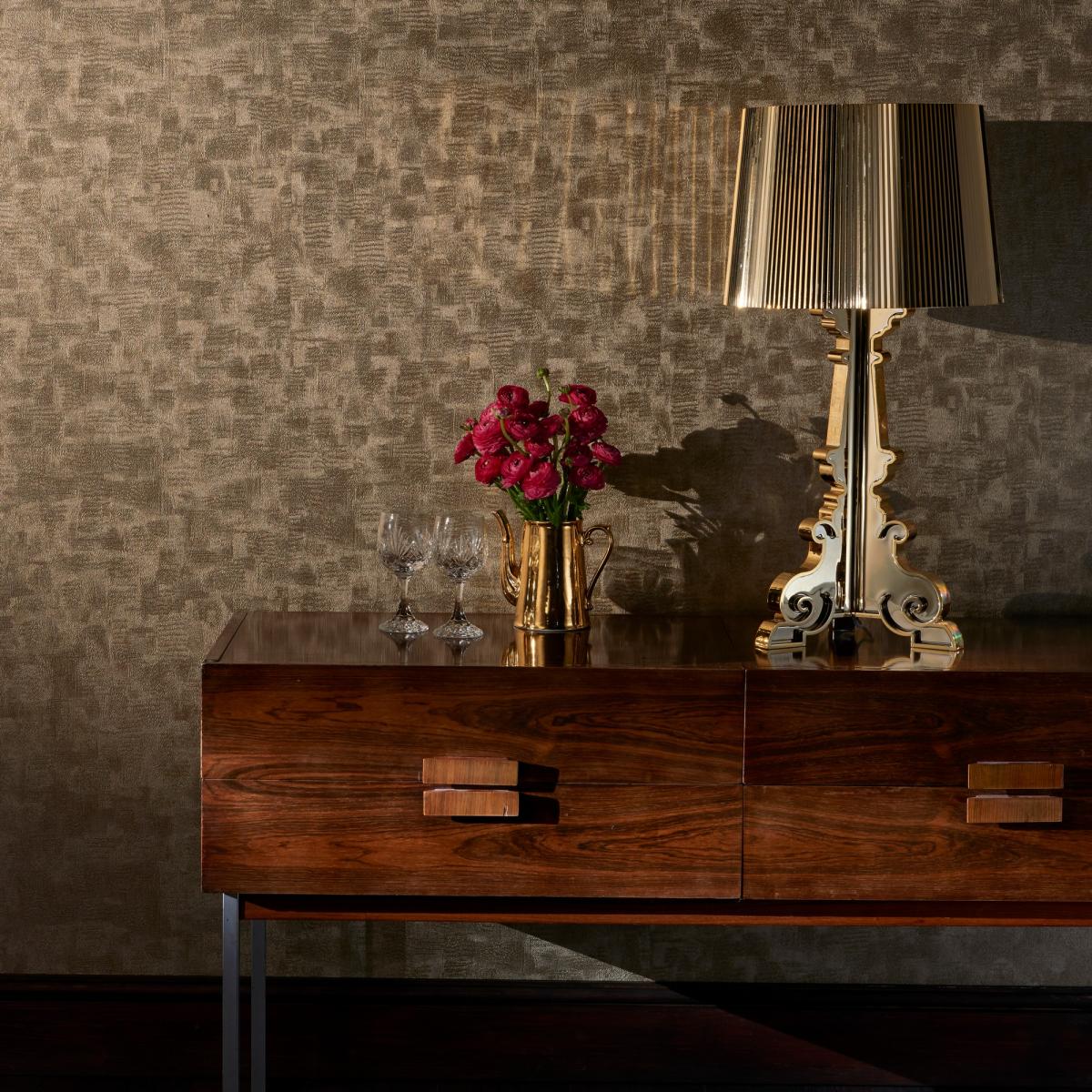 Chinchilla Wallpaper W0054 01 by Clarke and Clarke in Antique Roll – image 2