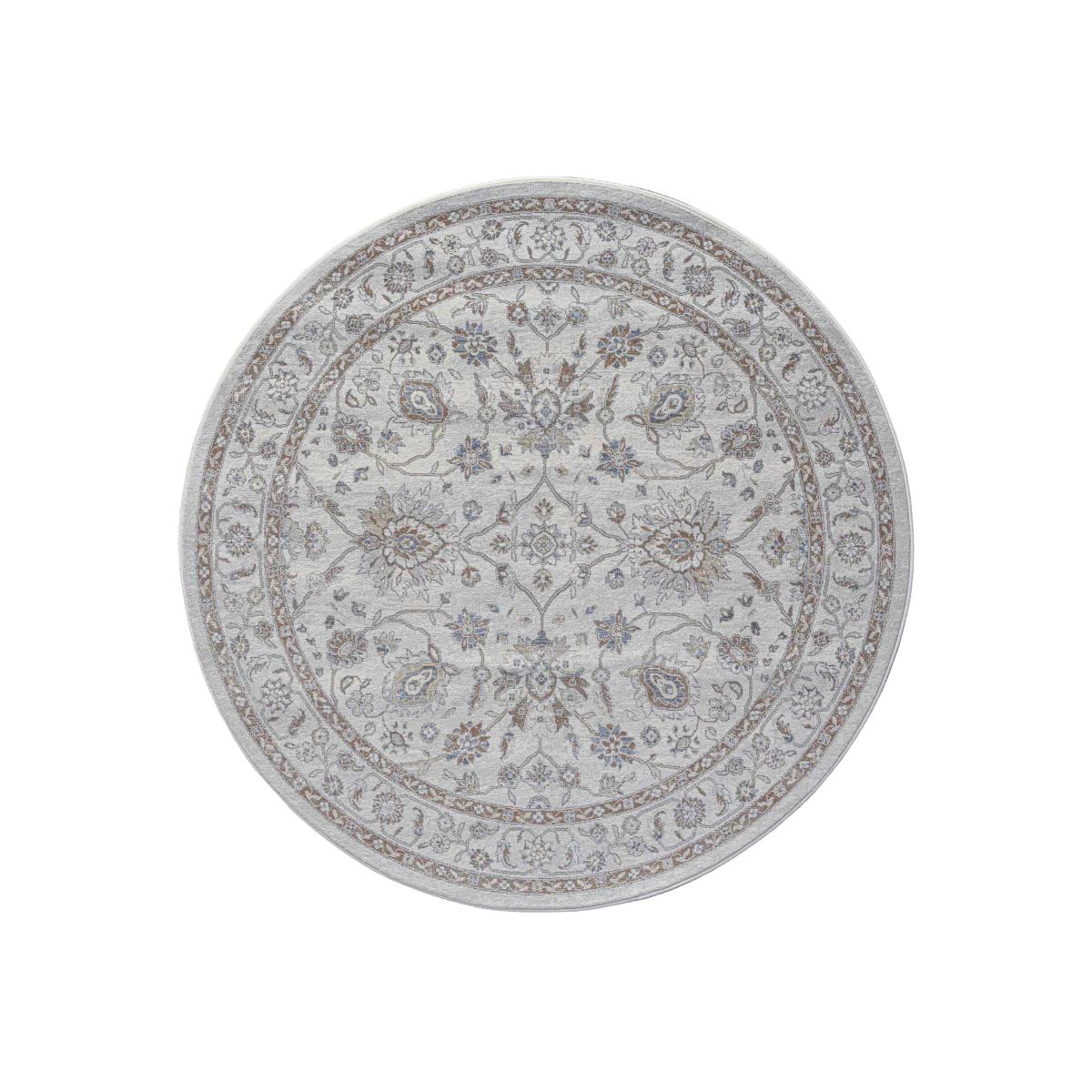 Da Vinci Traditional Round Circle Rug 57166 6285 in Cream160x160cm – image 1