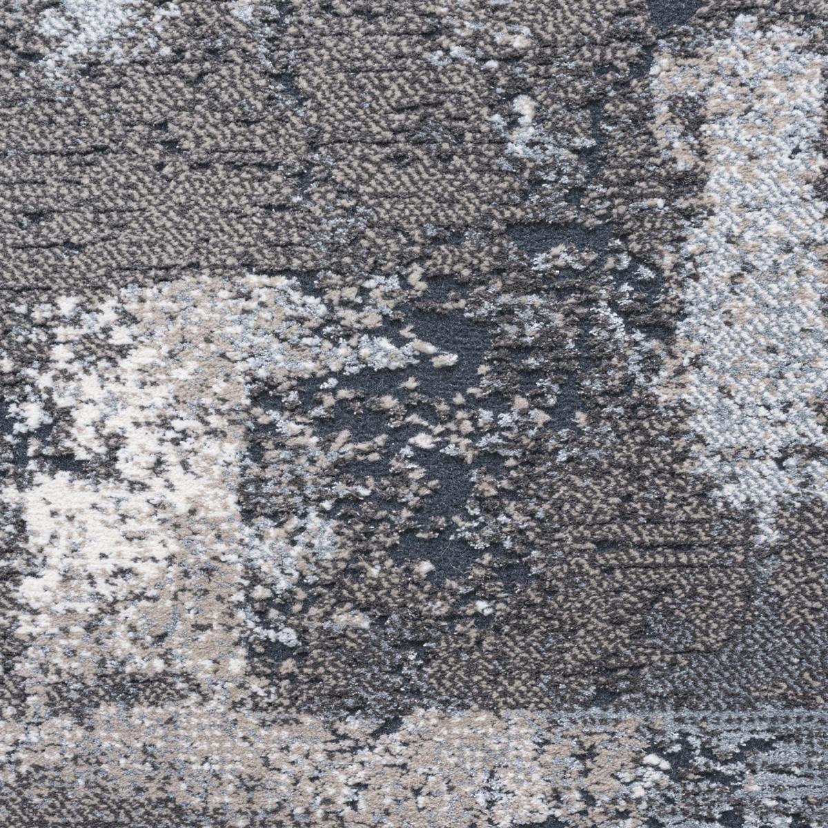 Canyon Abstract Modern Rug 52069 3575 in Silver Grey133x195cm – image 2