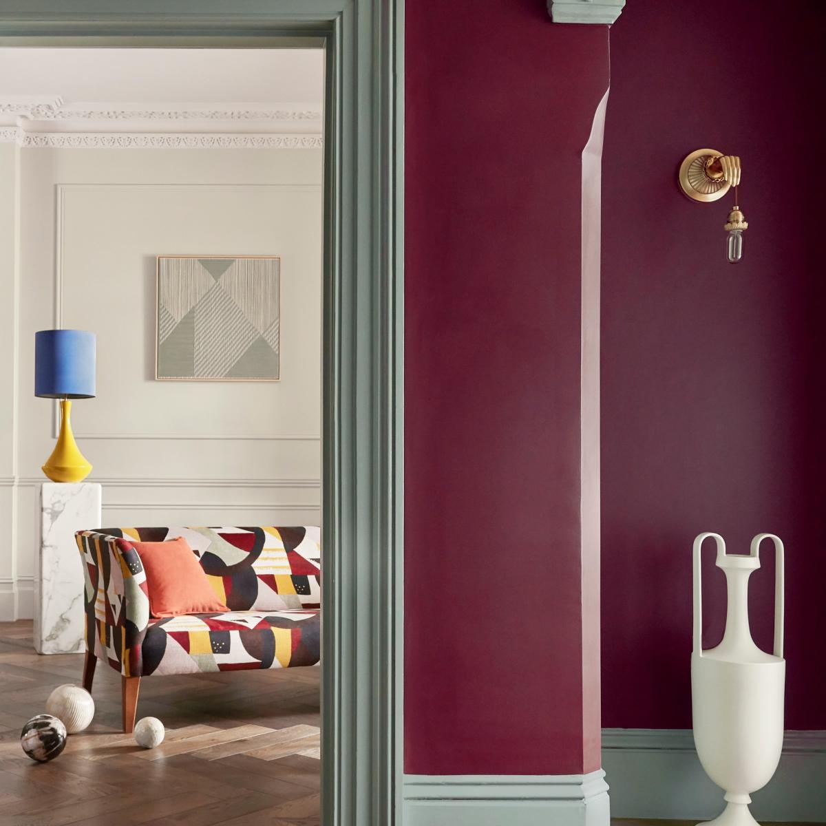 Elite Emulsion Paint by Zoffany in Shaker Red5 – image 2