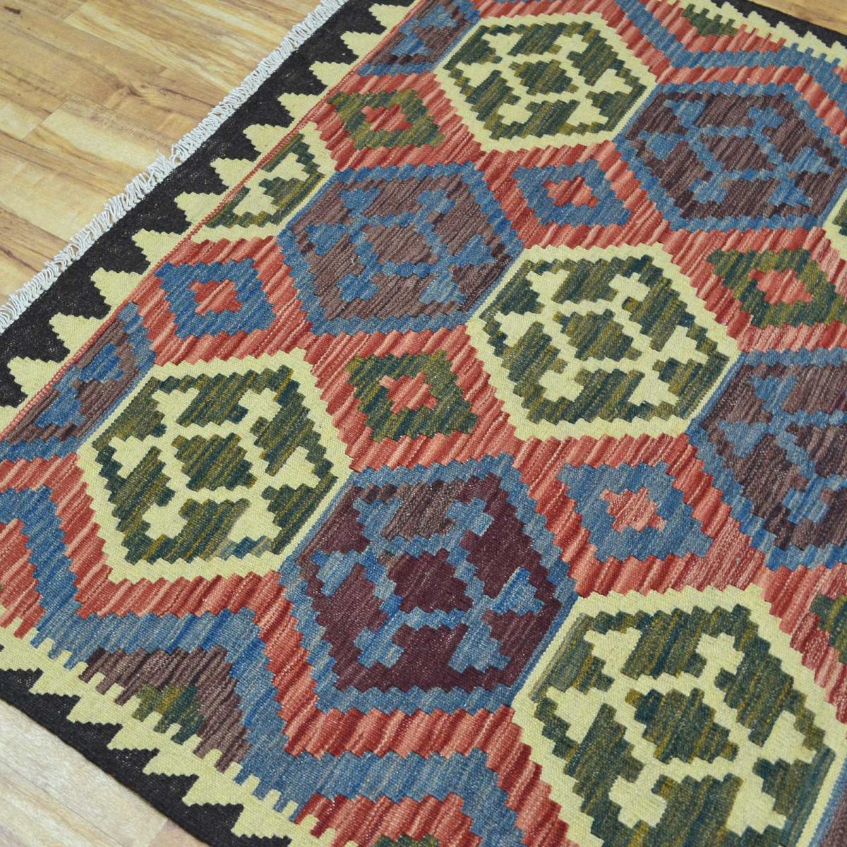 Dura Multicoloured Kelim Rug 130x183cm – image 5