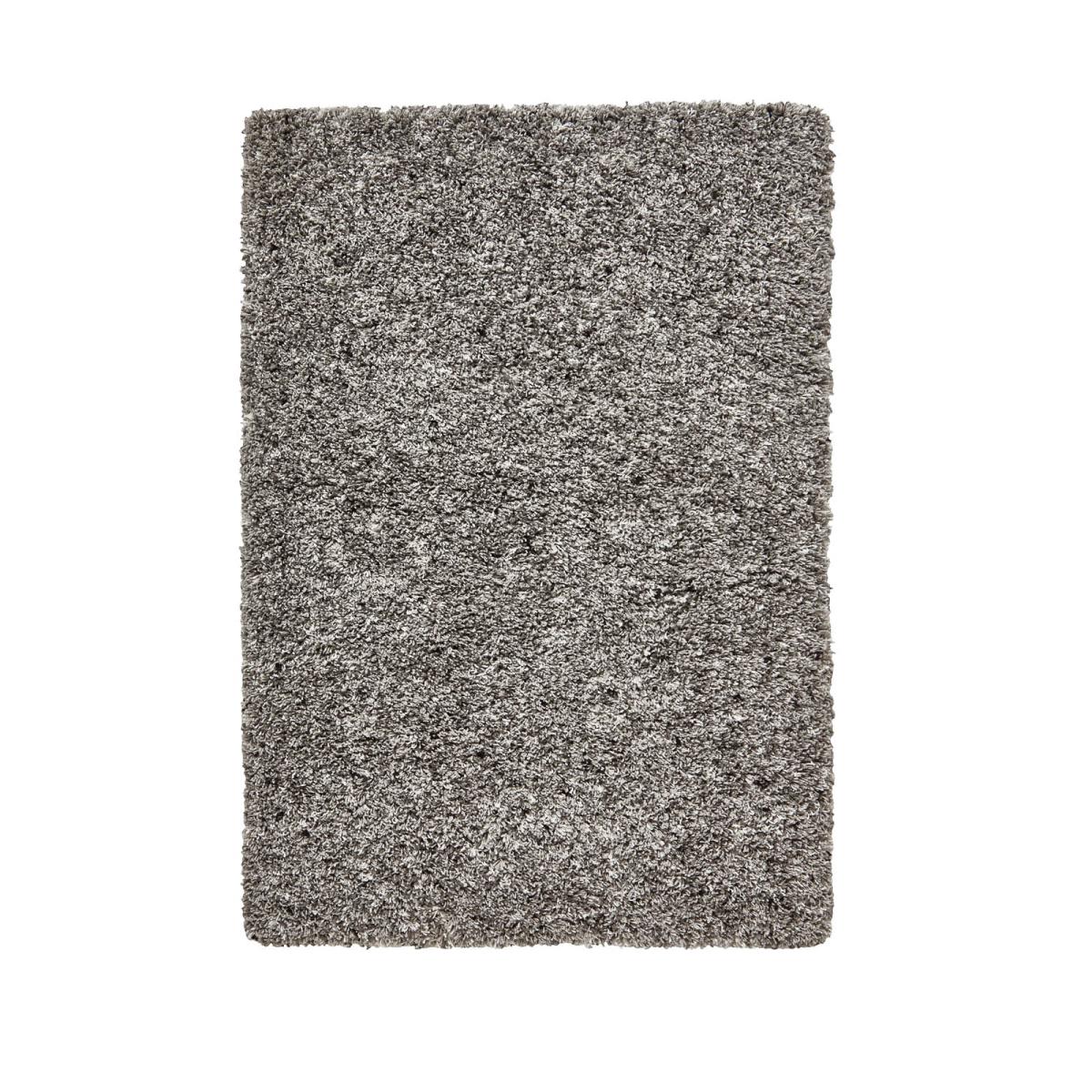 Vista Soft Shaggy Plain Rugs 3547 in Silver Grey 120x170cm – image 3