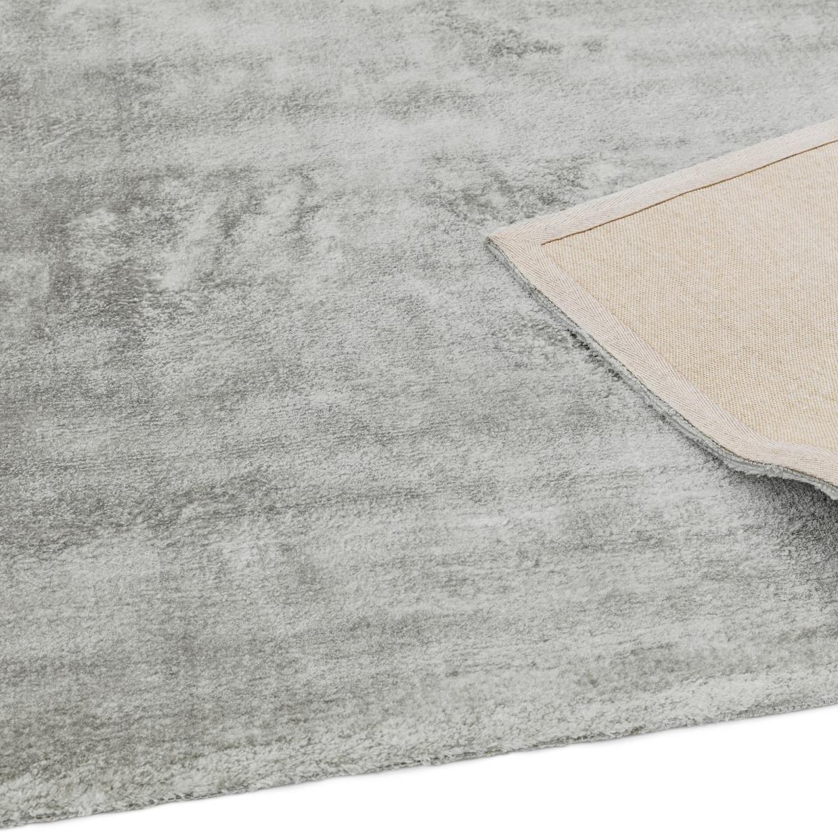 Dolce Plain Viscose Rugs in Silver Grey&nbsp;160x230cm – image 2