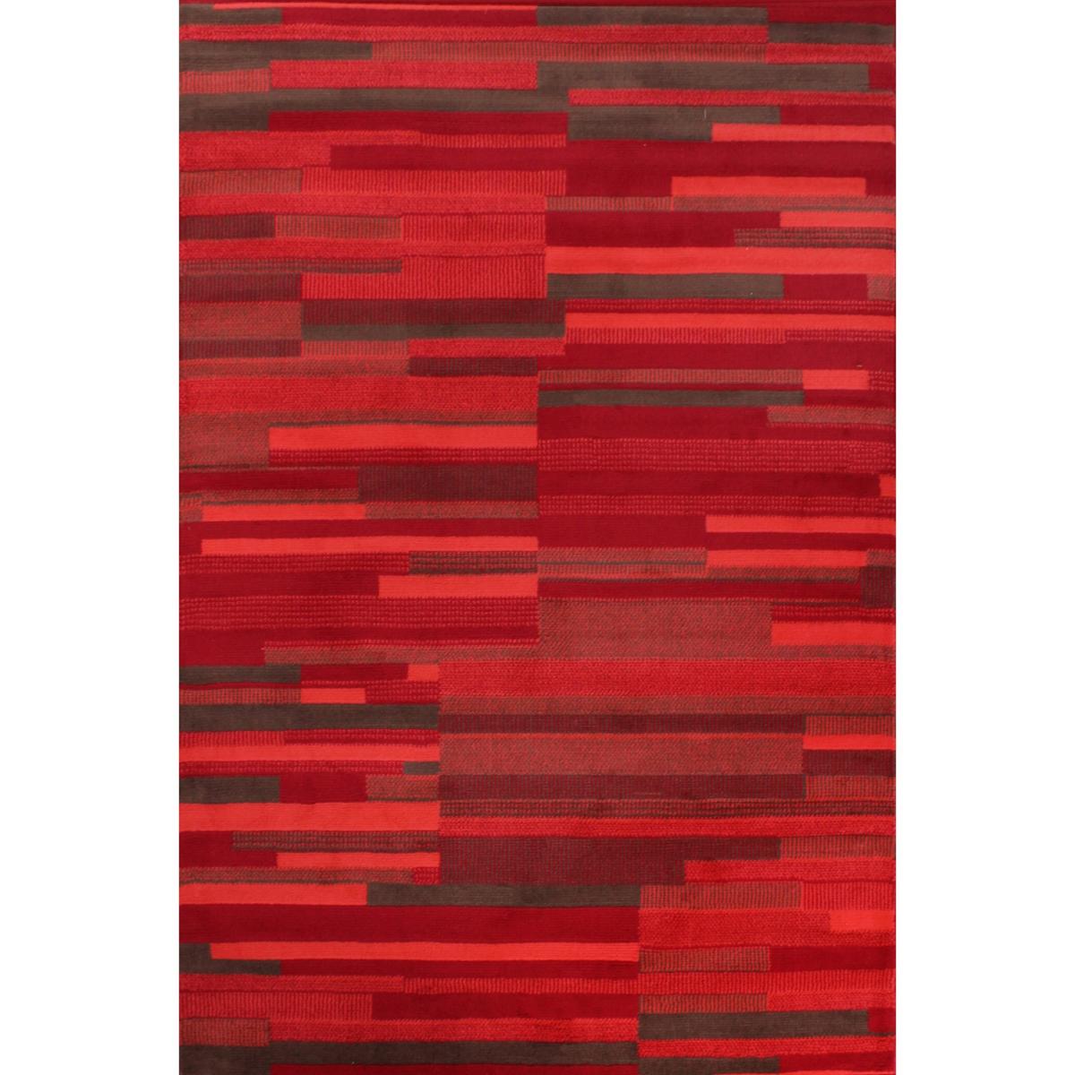 City Block Rugs in Red by Rugstyle 60x110cm – image 5