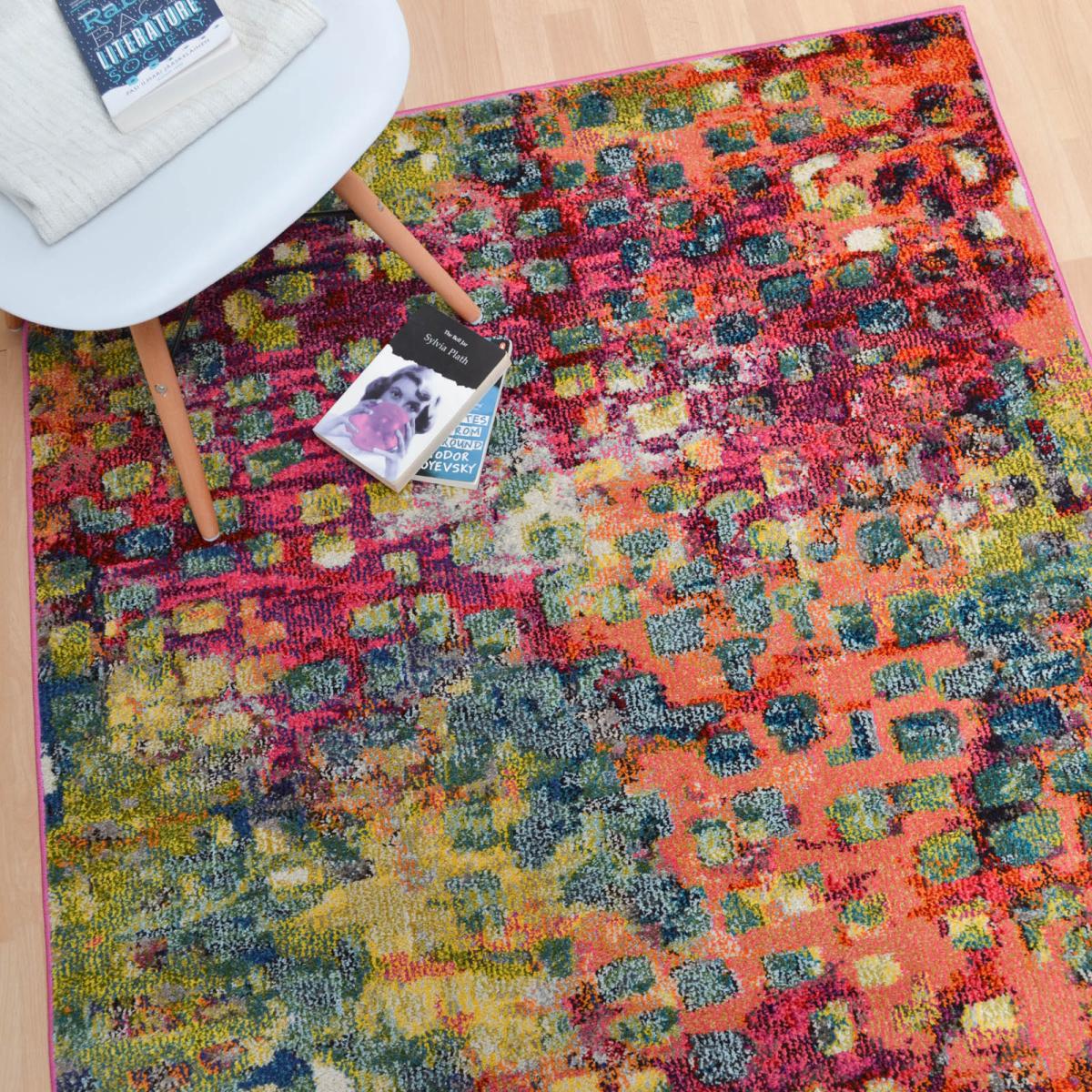 Colores Abstract Rugs COL11 in Multi 160x230cm – image 5