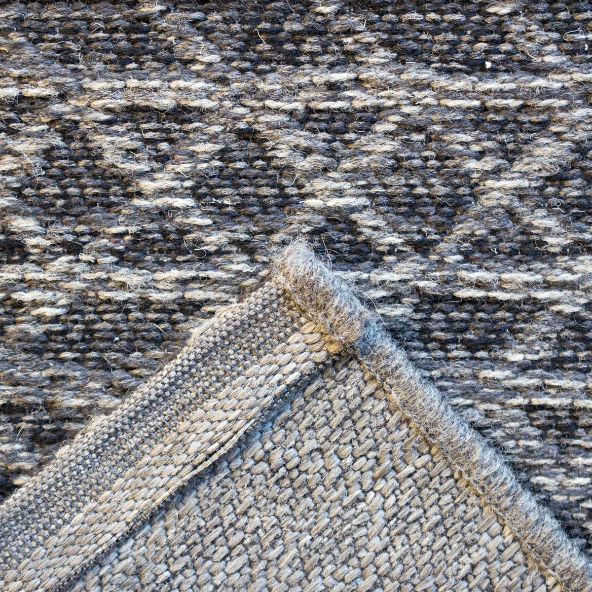 High Line Modern Wool Rugs 99103 3025 in Anthracite Grey – image 2