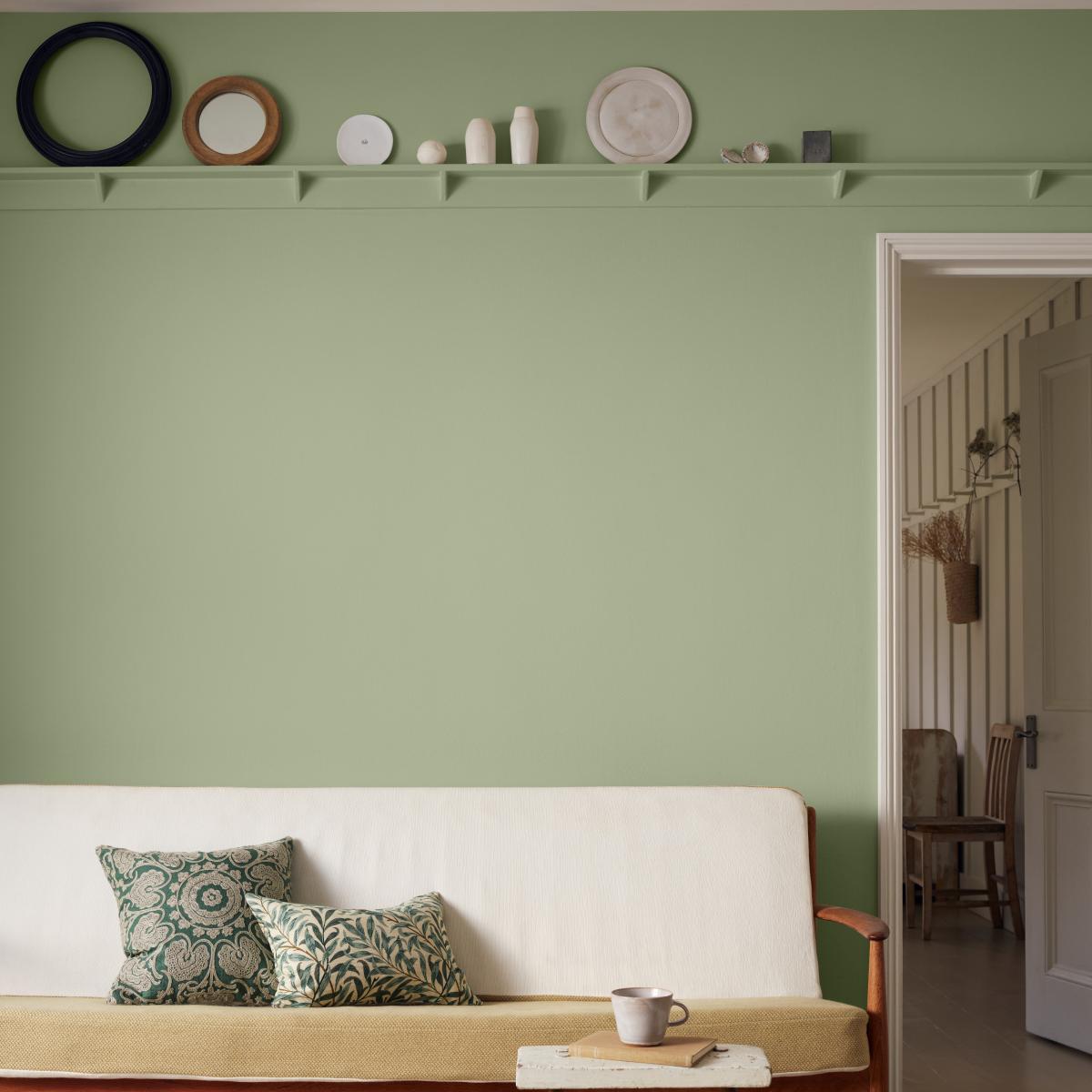 Chalky Matt Paint by Morris & Co in Leafy ArbourSample