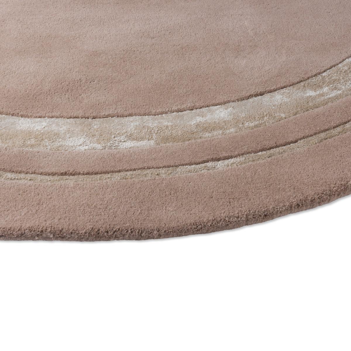 Redbrook 081801 Circle Rug by Laura Ashley in Hazelnut Brown&nbsp;150x150cm – image 2