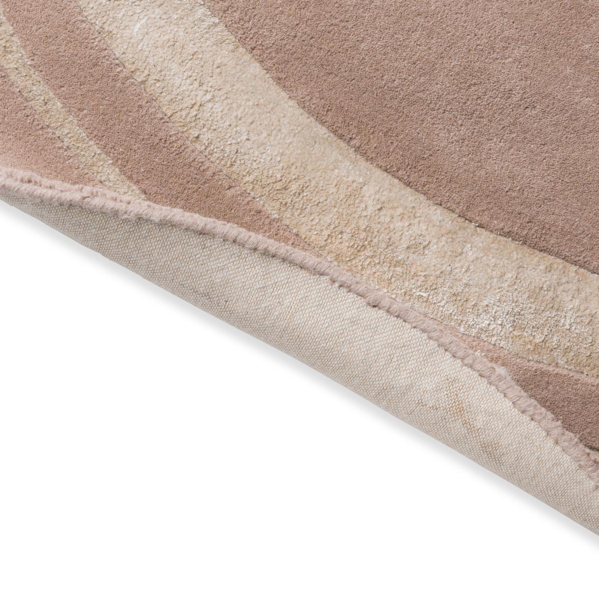 Redbrook 081801 Circle Rug by Laura Ashley in Hazelnut Brown&nbsp;150x150cm – image 3