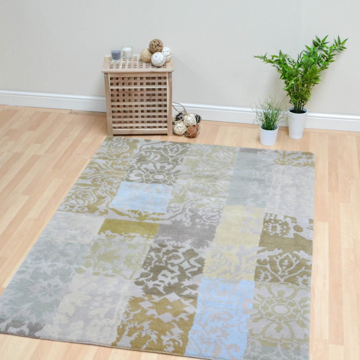 Kodari Patchwork rugs 194001 in Green and by Brink & Campman&nbsp;200x300cm – image 4