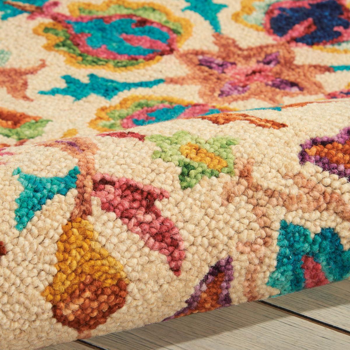 Vibrant Rugs VIB08 in Ivory by Nourison&nbsp;122x183cm – image 3