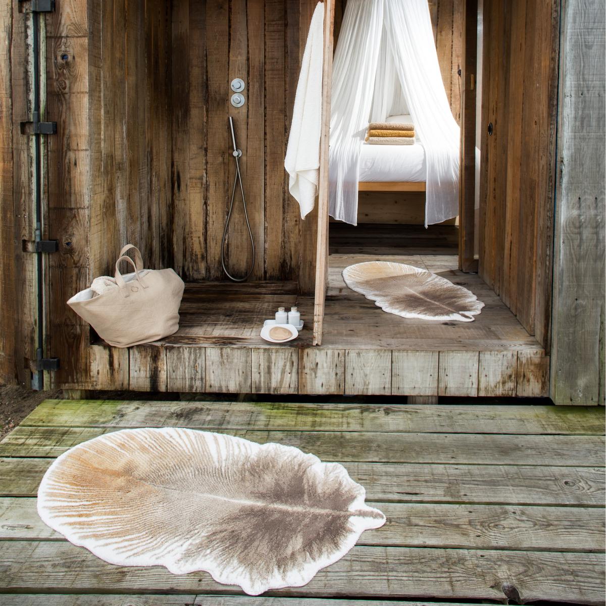 Luxury Cocotte Feather 840 Bath Mat by Abyss & Habidecor 65x120cm – image 2