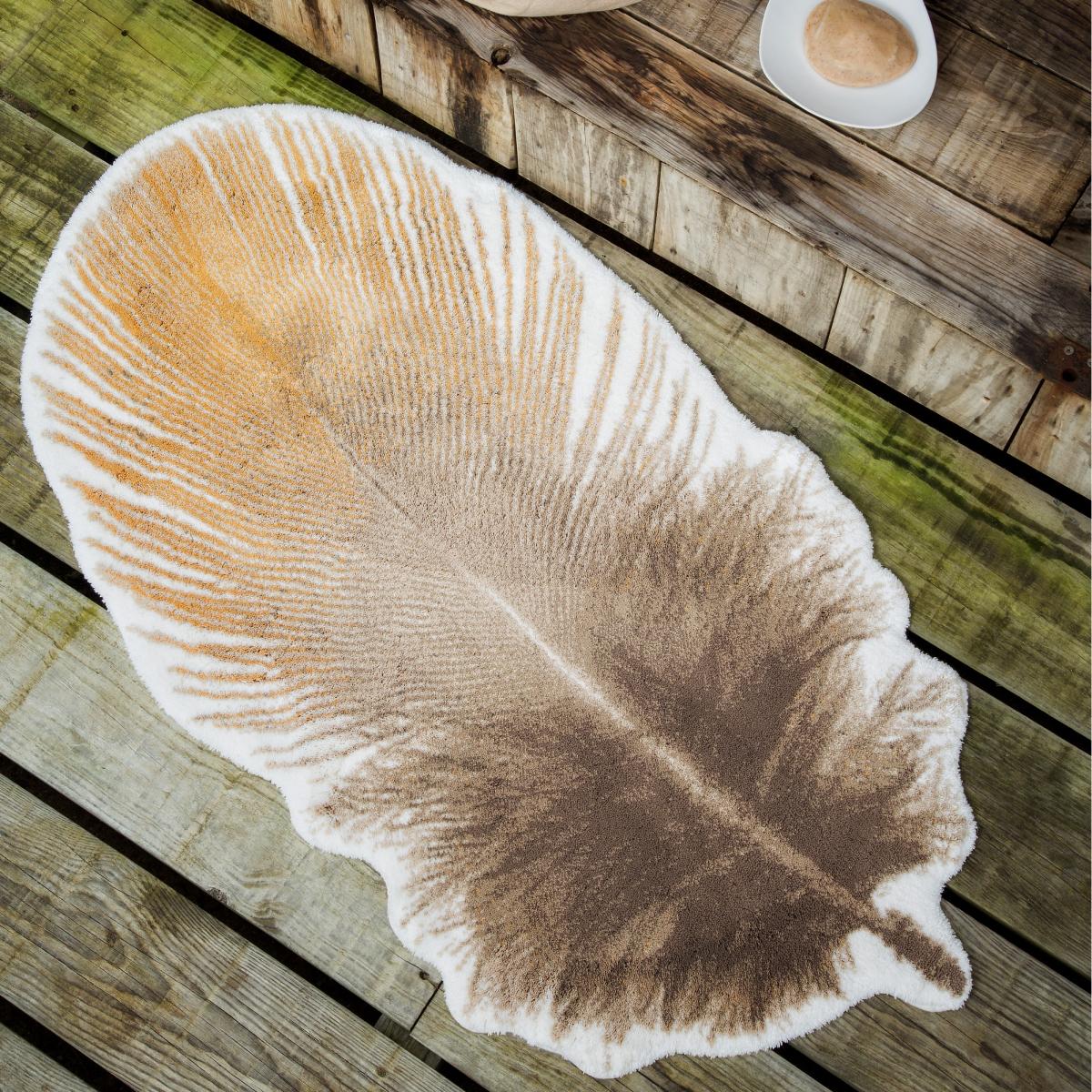 Luxury Cocotte Feather 840 Bath Mat by Abyss & Habidecor 65x120cm – image 1