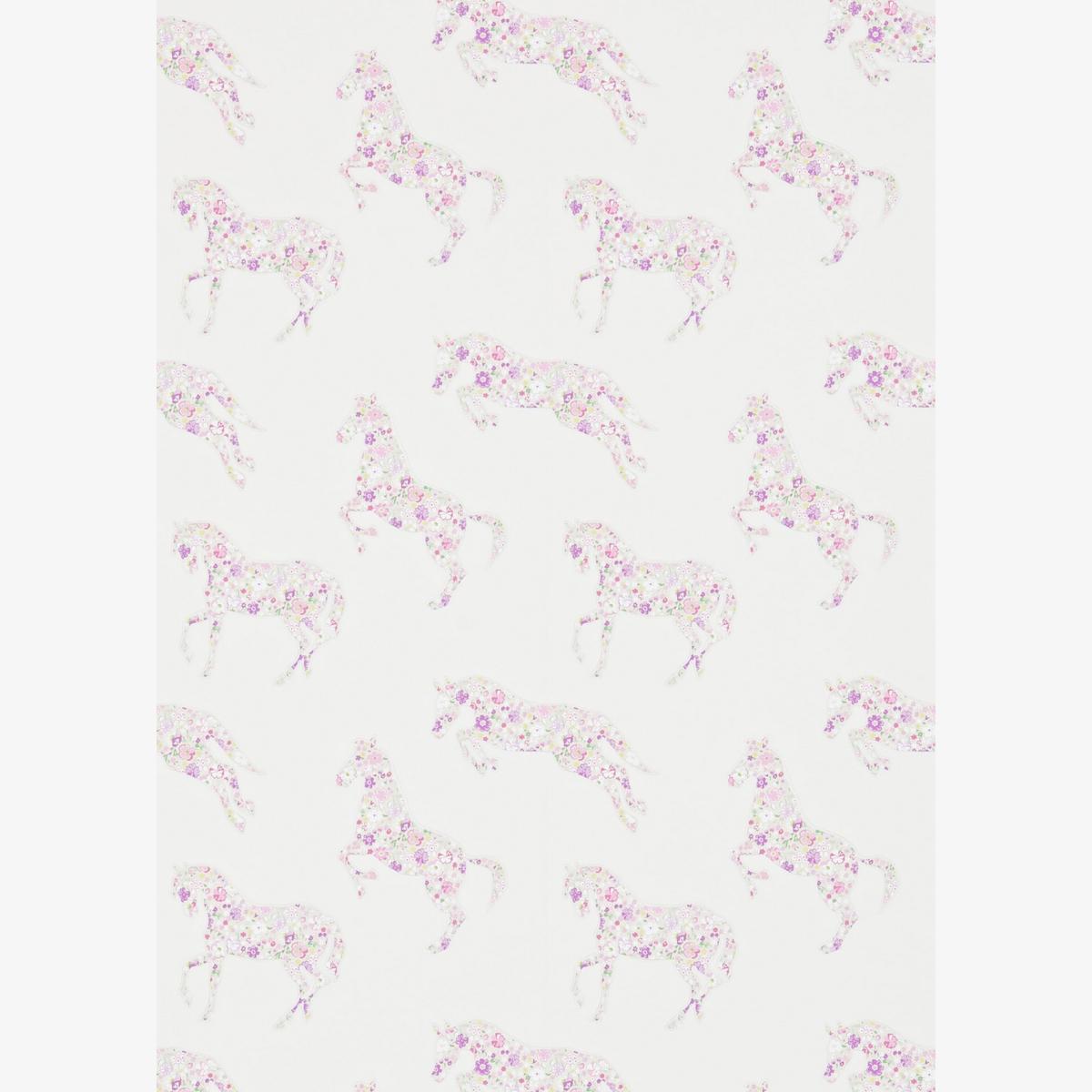 Pretty Ponies Wallpaper 214034 by Sanderson in Lavendar Purple Roll